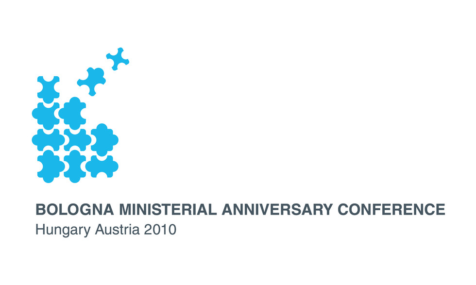 Logo for 2010 Bologna Ministerial Anniversary Conference in Budapest and Vienna