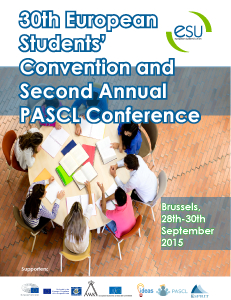 30th European Students Convention and PASCL Second Annual Conference